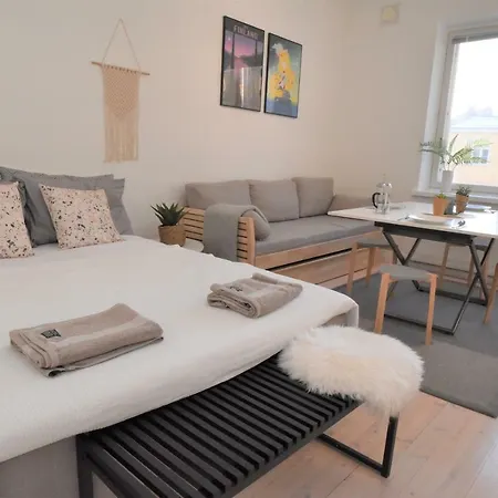 Central Stylish Scandic Self Contained Studio Helsinki
