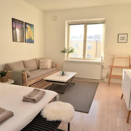 Central Stylish Scandic Self Contained Studio Helsinky